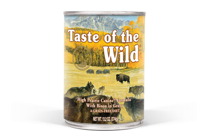 Taste of the Wild High Prairie Canine Formula with Bison in Gravy 13.2oz - Poudre Pet and Feed Supply
